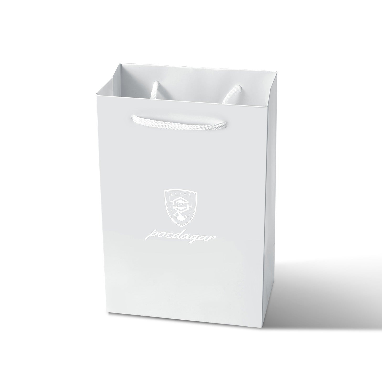Poedagar® White Gift Bag